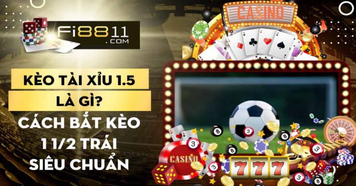 Kèo tài xỉu 1.5 là gì? Cách bắt kèo 1 1/2 trái siêu chuẩn Keo Tai Xiu 15 La Gi 1677122615 1024x538
