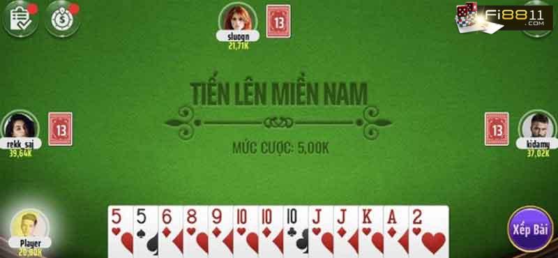 Chơi game đánh bài được tặng tiền siêu hấp dẫn 2023 Tiến Lên miền Nam