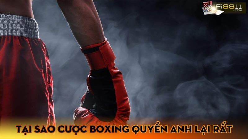Cược boxing và những mẹo cược hay để húp tiền trong cá cược boxing Tại sao cược boxing quyền Anh lại rất hấp dẫn